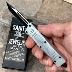 Frank Nitti - Tanto Serated Silver - Small - SSTANS