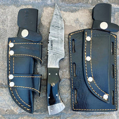 Lucky Luciano - Buffalo Horn - Horizontal & Vertical Carry - 8.5 inches - LL01