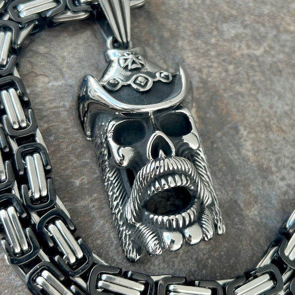 Sanity Jewelry Hell Ride Skull Wallet Chain