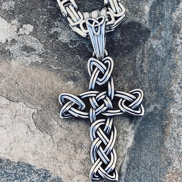 Viking Cross Replica - Bronze or Silver | Crucifix Necklace Artifact – Sons  of Vikings