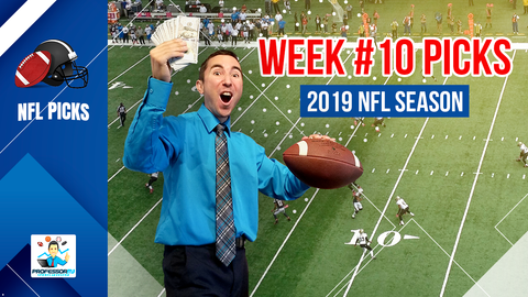 NFL Player Props Week #10 (2019 regular season) – Professor MJ - Sports  Investor