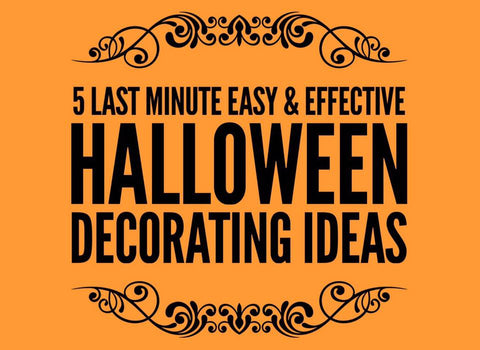5 Last Minute Easy & Effective Halloween Decorating Ideas – JTWoodworks