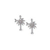 PAVE PALMETTO EARRINGS