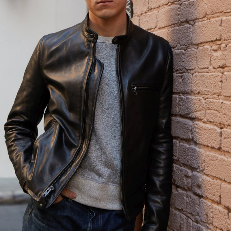 Schott 530 Burnished Cafe Racer Jacket - M.W. Reynolds