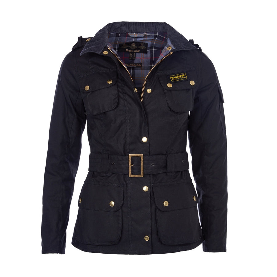 womens wax jacket with hood