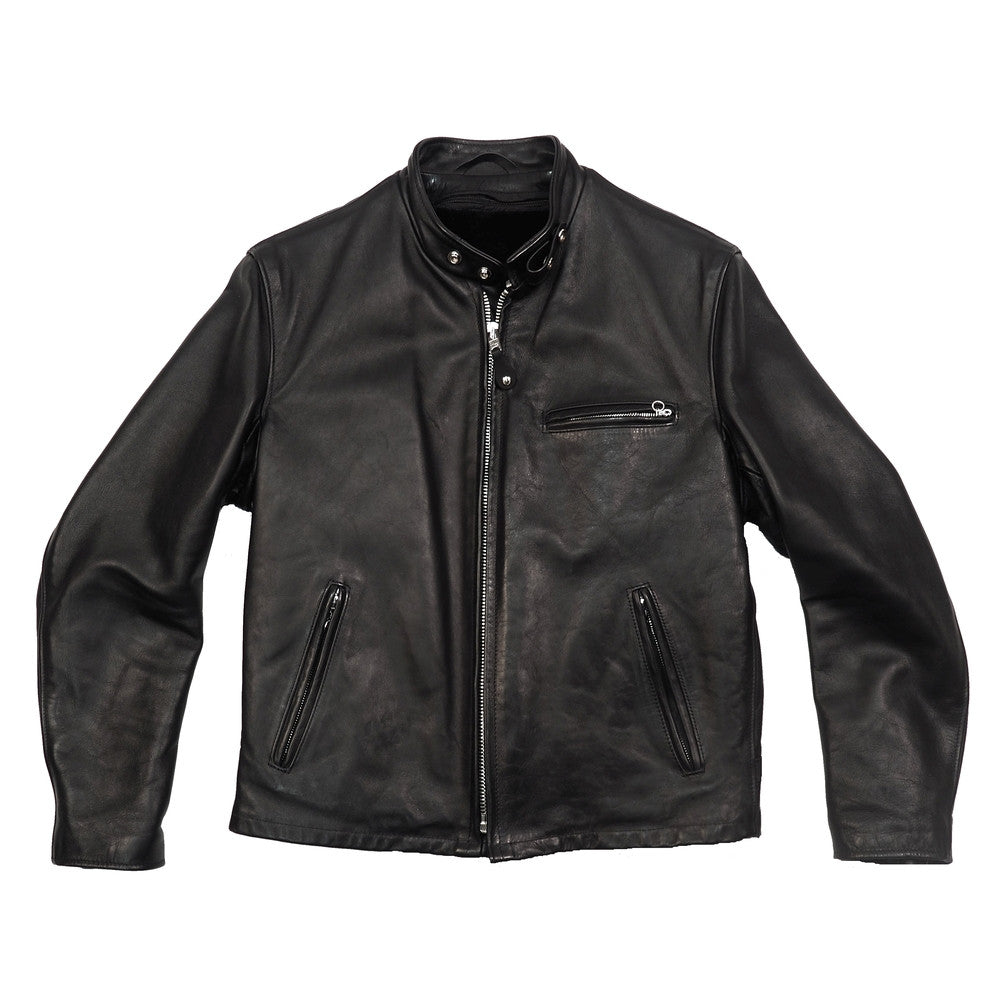 Schott 141 Cowhide Classic Cafe Racer Jacket - M.W. Reynolds