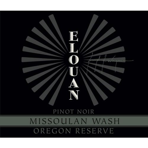 Elouan 2017 Pinot Noir Reserve, Missoulan Wash, Oregon