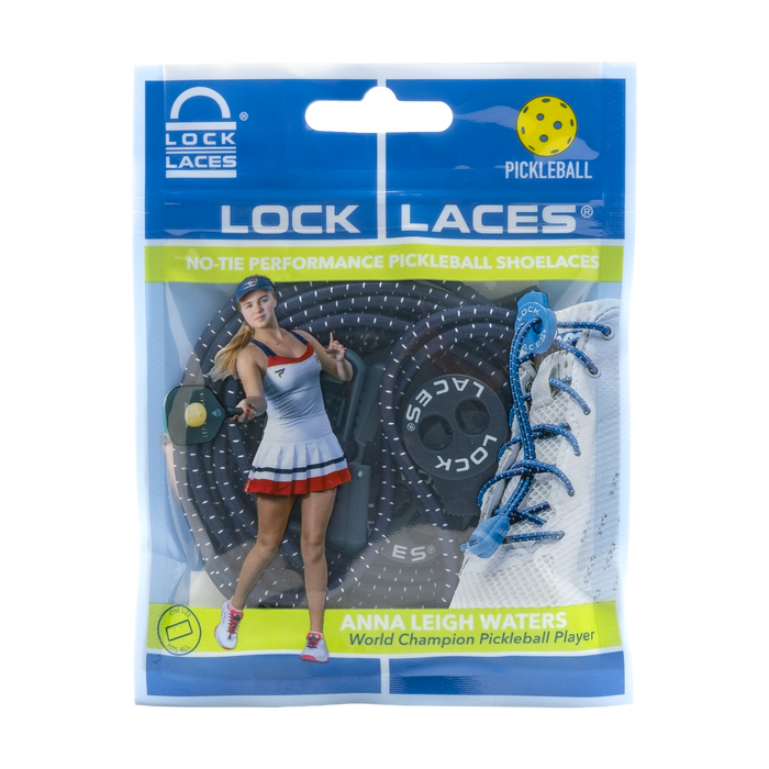 Lock Laces - No Tie Shoe Laces Dark Blue