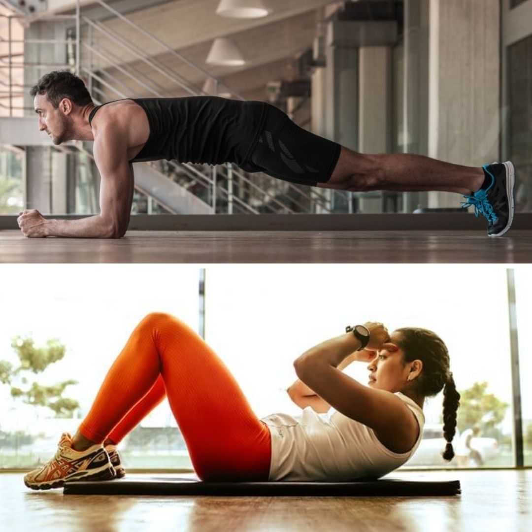 Republikeinse partij Dempsey Ham Plank vs Crunch: Muscles Worked, Benefits, & Which is Best? - SET FOR SET