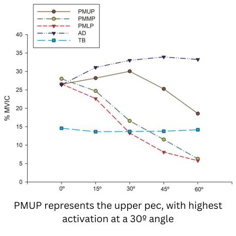 Graph of EMG Activation