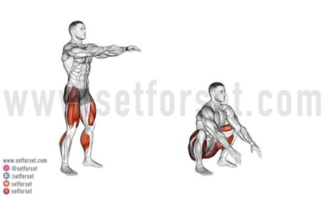best stretches before squatting