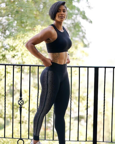 black female fitness models