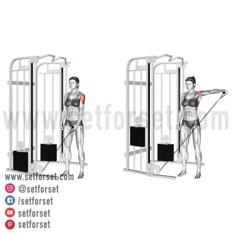 cable side lateral raise