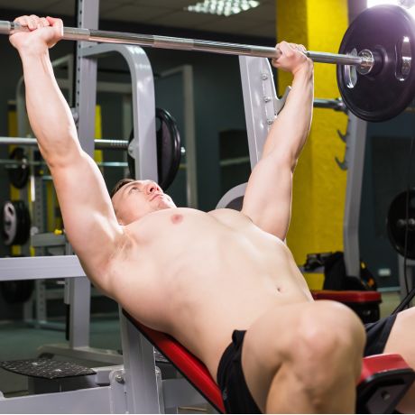 barbell incline bench press