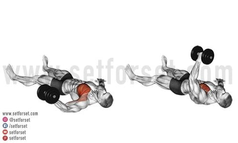 13 Best Dumbbell Chest Exercises Without A Bench - SET FOR SET