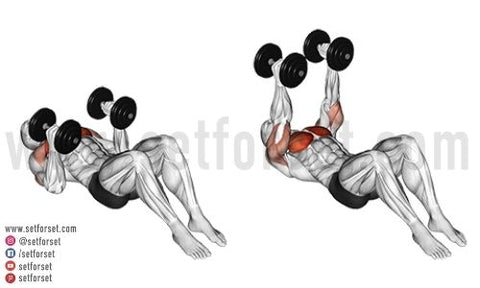 13 Best Dumbbell Chest Exercises Without A Bench - SET FOR SET