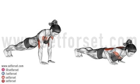 Want to get rid of those jiggly arms? Then make wall push-ups your