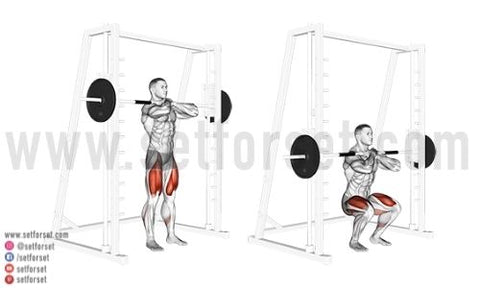 front squat smith machine