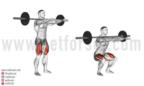 front squat variation