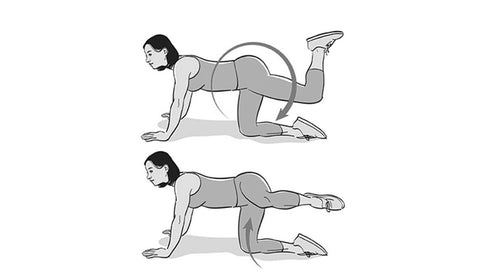 Supine Hip Abduction  Illustrated Exercise Guide