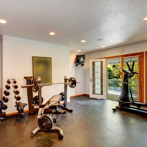 at home gym cost