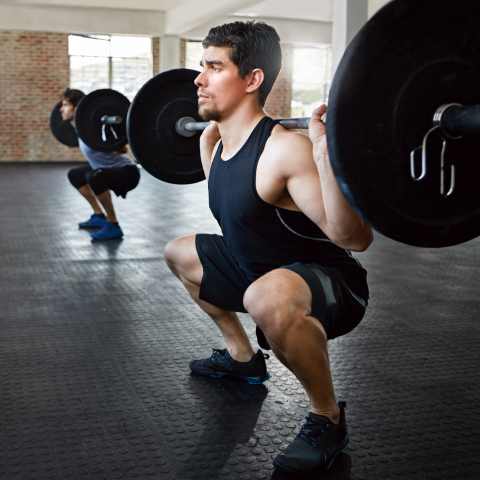 how much do squats increase testosterone