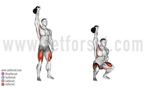 9 Kettlebell Squats You To Master - FOR SET