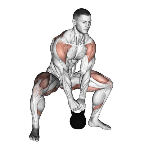 Kettlebell Sumo Squat: Video Exercise Guide & Tips - SET FOR SET