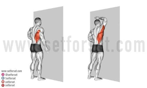 Stretch of the Week: Tricep and Lat Wall Stretch - Athletico