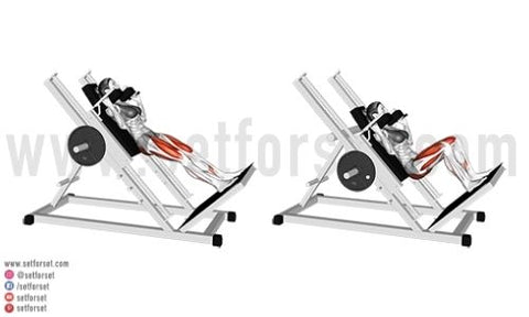 The PRIME Plate Loaded Leg Extension! . This machine features our