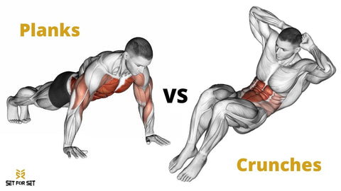 Republikeinse partij Dempsey Ham Plank vs Crunch: Muscles Worked, Benefits, & Which is Best? - SET FOR SET
