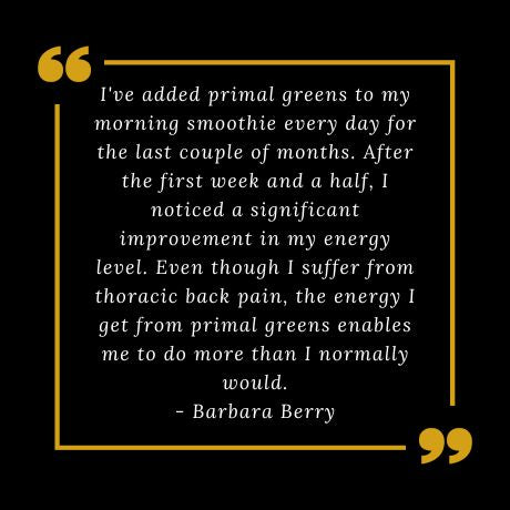 real primal greens customer reviews