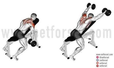 Exercises for the back shoulder area