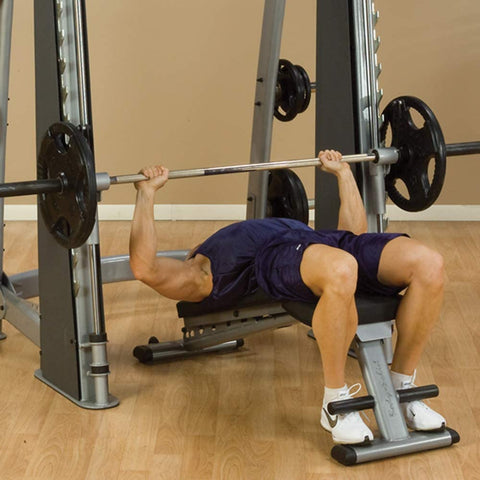 Smith Machine Bench Press: Form, Benefits, Myths, & Variations - SET FOR SET