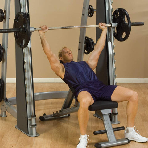 How to Do Smith Machine Bench Press: Muscles Worked & Proper Form –  StrengthLog