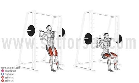 smith machine hack squat