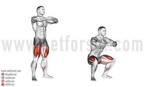 6 Muscle Groups That Squats Work (And Variations)