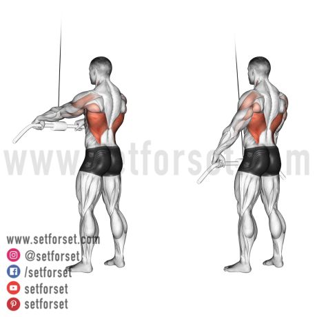 straight arm pulldown