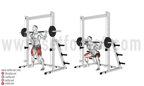 Smith Machine Squats – WorkoutLabs Exercise Guide