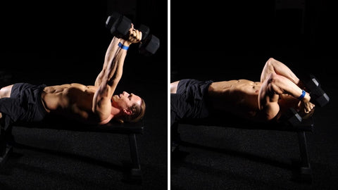 tricep workouts with dumbbells