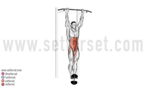 Hanging Single-Leg Raise - Muscle & Fitness