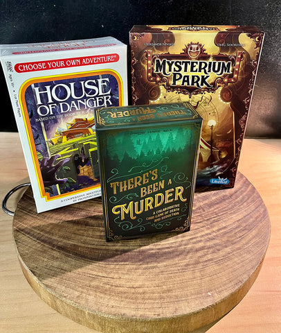 House of Danger, There's Been a Murder and Mysterium Park