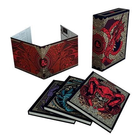 D&D Players Handbook, Dungeon Master's Guide and Monster Manual Alt Art Covers