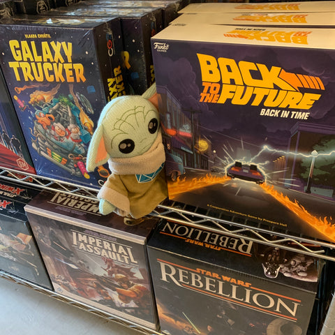 Back to the Future, Galaxy Trucker, Start Wars Rebellion, Star Wars Imperial Assault