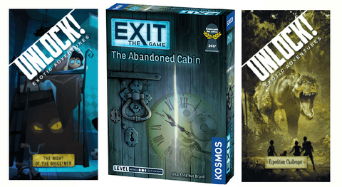 Unlock! Exotic Adventures and Exit The Abandoned Cabin