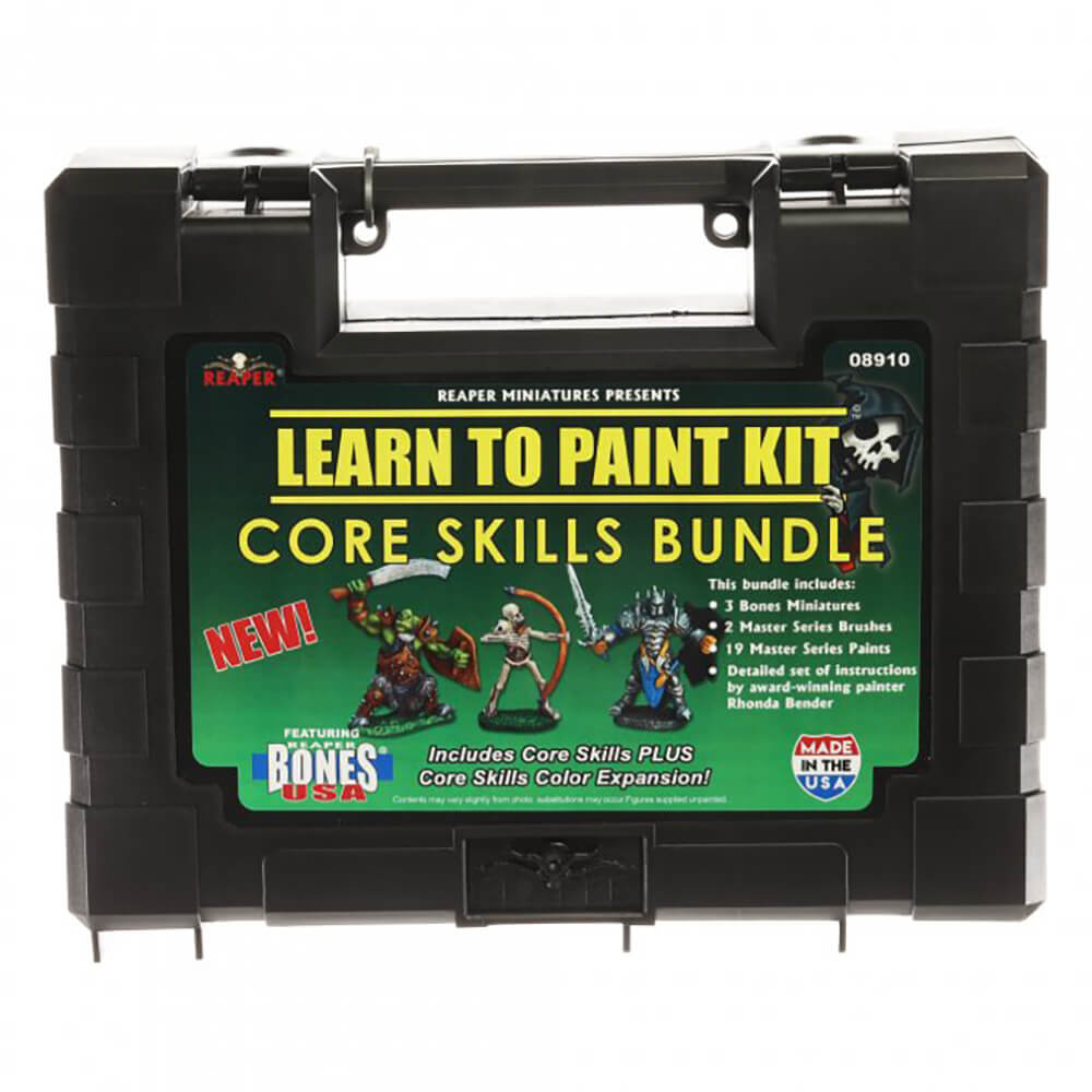 Paint Kit Reaper Learn to Paint : 08910 Core Skills Bundle