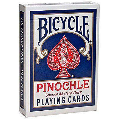 bicycle pinochle special 48 card deck playing cards