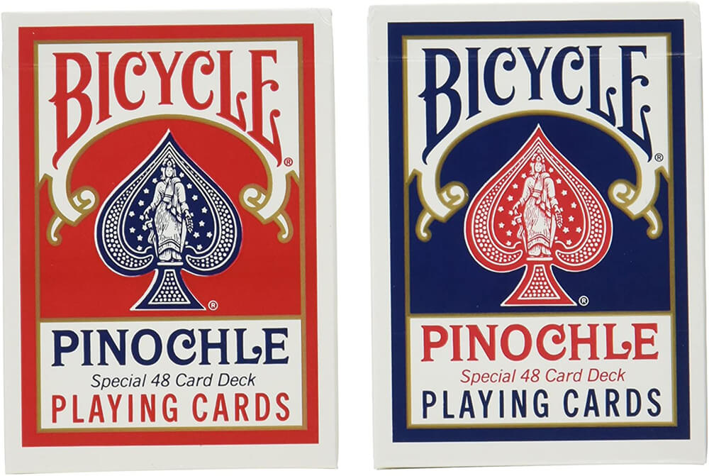 Playing Cards : Pinochle 48 Card Deck Twenty Sided Store