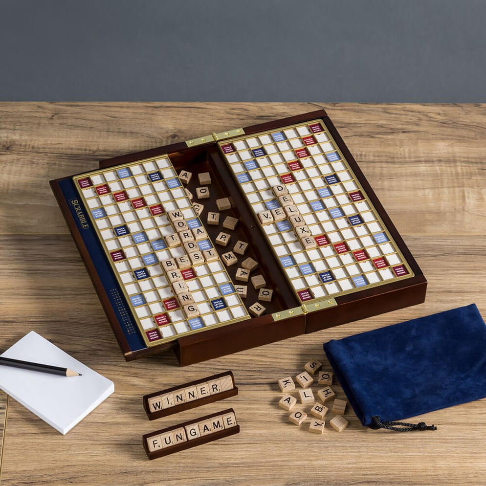 deluxe scrabble travel edition