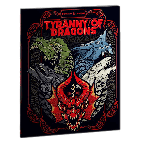D&D (5e) Tyranny of Dragons (Alt. Art Cover by Hydro ...